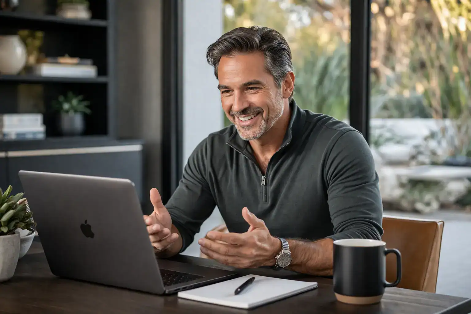 Man with improved mental clarity and focus after TRT at Tactus Health Georgia